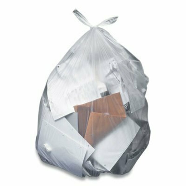 Coastwide LINEAR LOW-DENSITY CAN LINERS, 60 GAL, 1.3 MIL, 38in X 58in, CLEAR, 100PK 847292